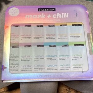 NWT freeman mask & chill 12 piece msrp 22